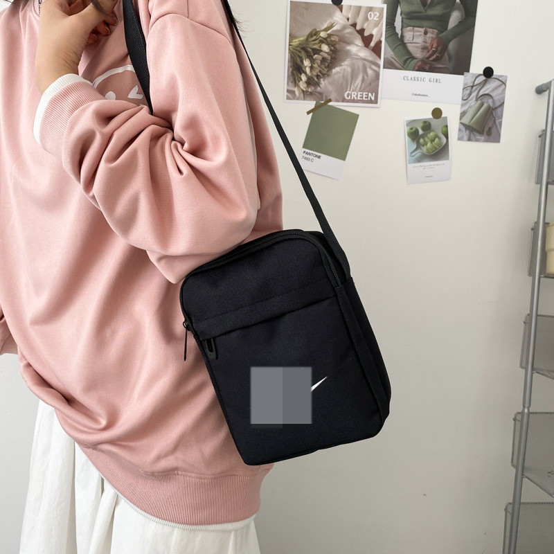 Geantă crossbody pentru femei, stil casual, pânză Oxford, formă pătrată verticală, căptușeală din nailon (Material: Pânză Oxford; Căptușeală: Nailon; Formă: Pătrată vertical)