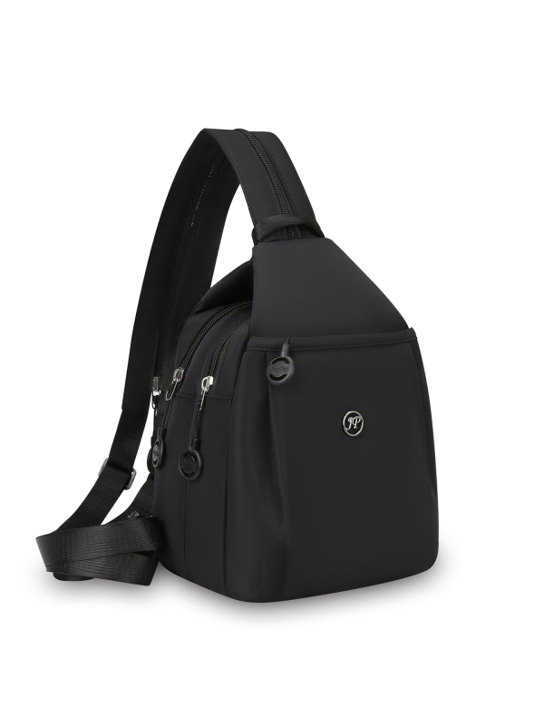 Najlonska crossbody torba | vertikalni kvadratni oblik | zatvarač | pretinac za mobitel | ležerni stil
