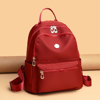 Ruksak od Oxford platna u uličnoj modi, zatvarač na zip, poliester podstava, vodootporan, s višestrukim unutarnjim džepovima