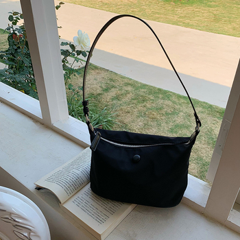 Chuai najlonska crossbody torba u stilu Urban Simplicity, s zatvaračem i unutarnjom džepom sa zatvaračem, za svakodnevnu upotrebu