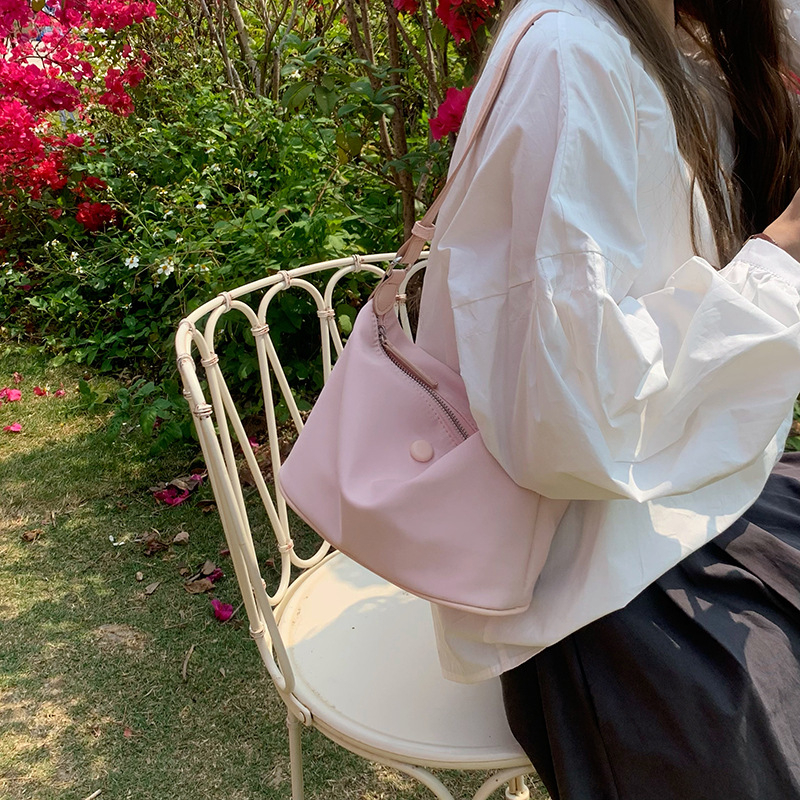 Chuai najlonska crossbody torba u stilu Urban Simplicity, s zatvaračem i unutarnjom džepom sa zatvaračem, za svakodnevnu upotrebu