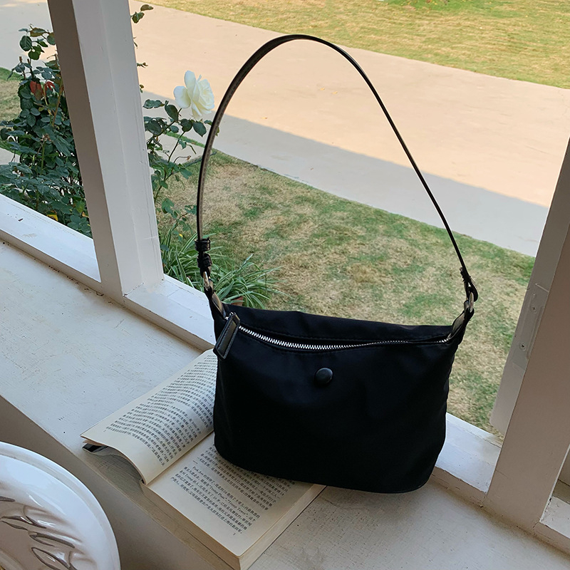 Chuai najlonska crossbody torba u stilu Urban Simplicity, s zatvaračem i unutarnjom džepom sa zatvaračem, za svakodnevnu upotrebu