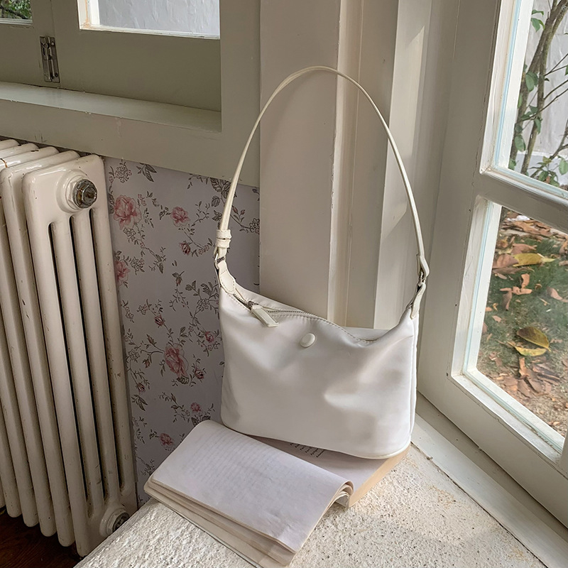 Chuai najlonska crossbody torba u stilu Urban Simplicity, s zatvaračem i unutarnjom džepom sa zatvaračem, za svakodnevnu upotrebu