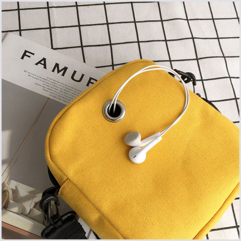 Crossbody torba s urbanim minimalističkim stilom, od Oxford platna, kvadratnog oblika, sa jednom trakom, za dnevnu upotrebu