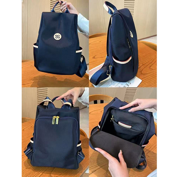 Ženski vodootporni ruksak od Oxford platna – zaštita od krađe, veliki kapacitet, zatvaranje na zip, unutarnji džepovi