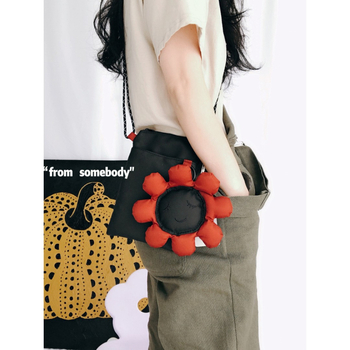 Crossbody torba za telefon s patch dizajnom, Oxford platno, urbani minimalistički stil, uspravni kvadratni oblik, zatvarač, unutarnja džep za mobitel