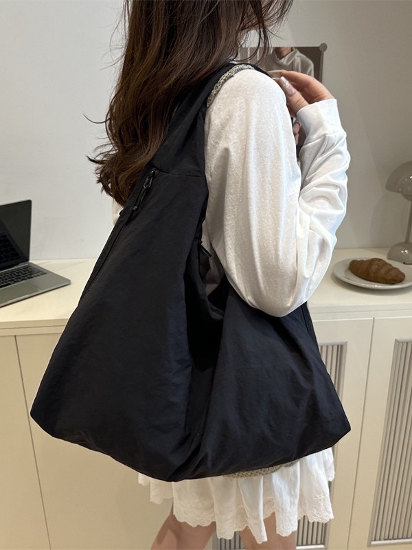 Torba Tote za putovanja – Oxford tkanina, podstava od najlona, pravokutnog oblika, zatvarač