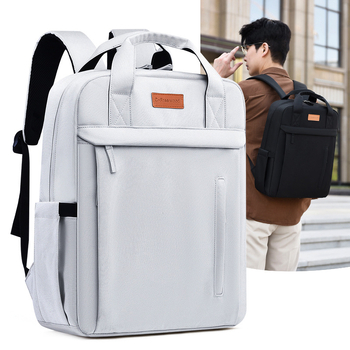 Vízálló Oxford vászon hátizsák, 36-55L, 15 hüvelykes laptophoz, légpárnás vállpánttal