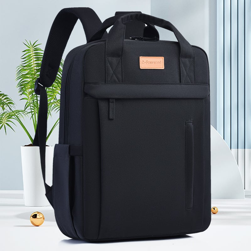 Vízálló Oxford vászon hátizsák, 36-55L, 15 hüvelykes laptophoz, légpárnás vállpánttal