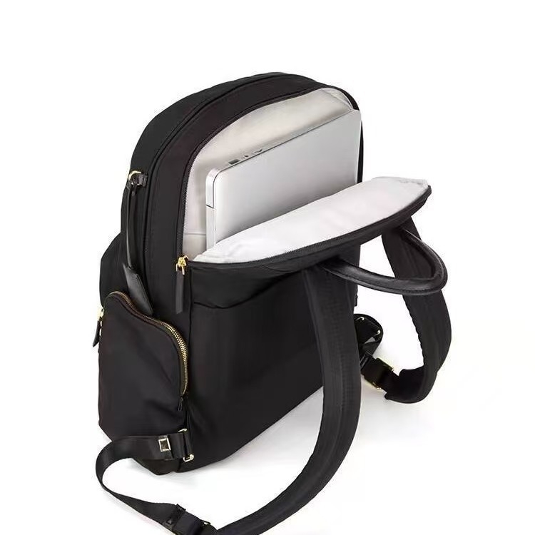 Ženski poslovni ruksak — velika kapaciteta, vodootporan, pretinac za prijenosno računalo, lagan, zatvaranje na zip