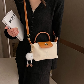 Ženska mini dumpling torbica, crossbody i ručno nošenje, lagana i kompaktna