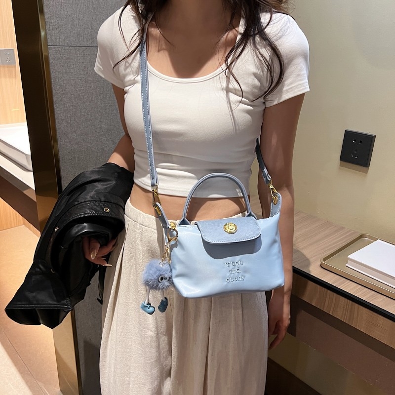 Ženska mini dumpling torbica, crossbody i ručno nošenje, lagana i kompaktna
