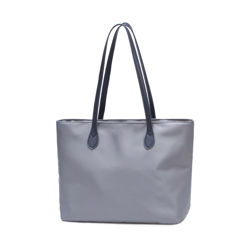 Unisex profesionalna tote torba od Oxford materijala, horizontalnog kvadratnog oblika, zatvaranje na zip, nylon podstava