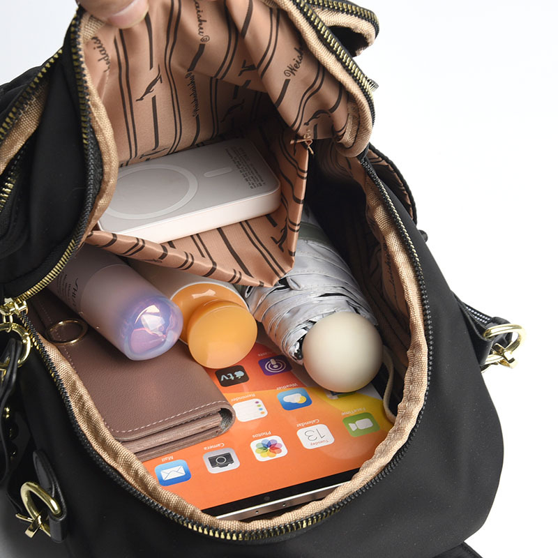 Unisex ruksak, Oxford platno, jesen 2025, zatvaranje, džep za mobitel