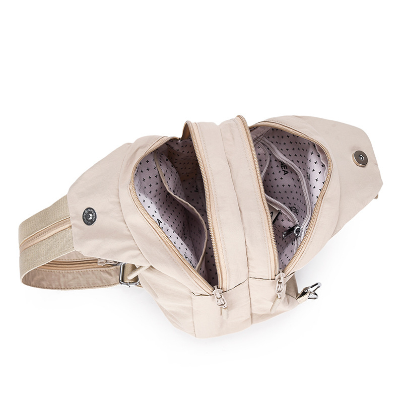 Unisex višenamjenski ruksak od Oxford platna, proljeće 2025 izdanje, podstava poliester, zatvaranje na zamku, unutarnja džep sa zipom, prozračan