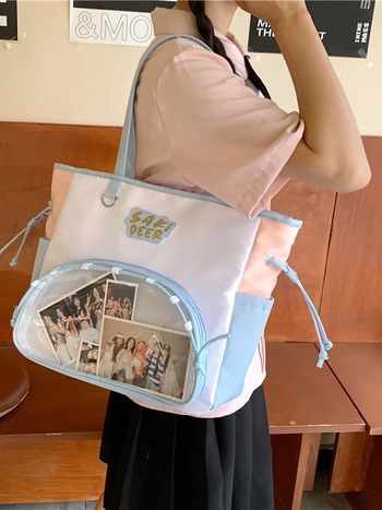 Dikailuo crossbody torba, Oxford platno, zatvarač, džepovi za telefon i dokumente