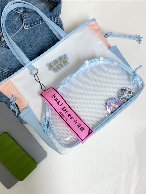 Dikailuo crossbody torba, Oxford platno, zatvarač, džepovi za telefon i dokumente