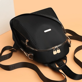 Ženski ruksak u gradskom stilu — Oxford platno, zatvarač, poliester podstava, unutarnja džep sa zatvaračem, unutarnji sloj