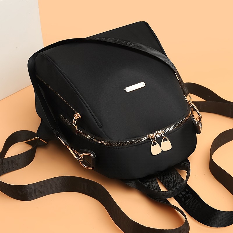 Ženski ruksak u gradskom stilu — Oxford platno, zatvarač, poliester podstava, unutarnja džep sa zatvaračem, unutarnji sloj