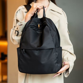 Ženski vanjski ruksak od Oxford materijala, vodootporan, velik kapacitet, proljeće 2025, podstava: Oxford tkanina, stil: zrela žena