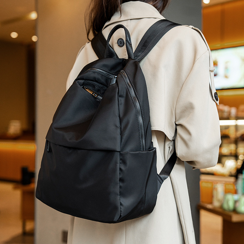 Ženski vanjski ruksak od Oxford materijala, vodootporan, velik kapacitet, proljeće 2025, podstava: Oxford tkanina, stil: zrela žena