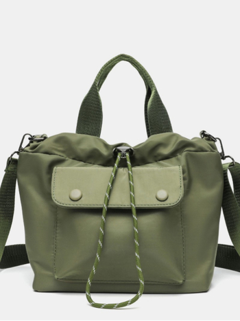 Unisex tote torba od Oxford materijala, vodoravni kvadratni oblik, magnetsko kopčanje, džep sa zatvaračem