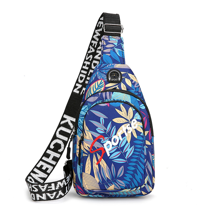Crossbody torba - Oxford tkanina, vertikalno kvadratnog oblika, zatvaranje na zip, džep za telefon, poliester podstava