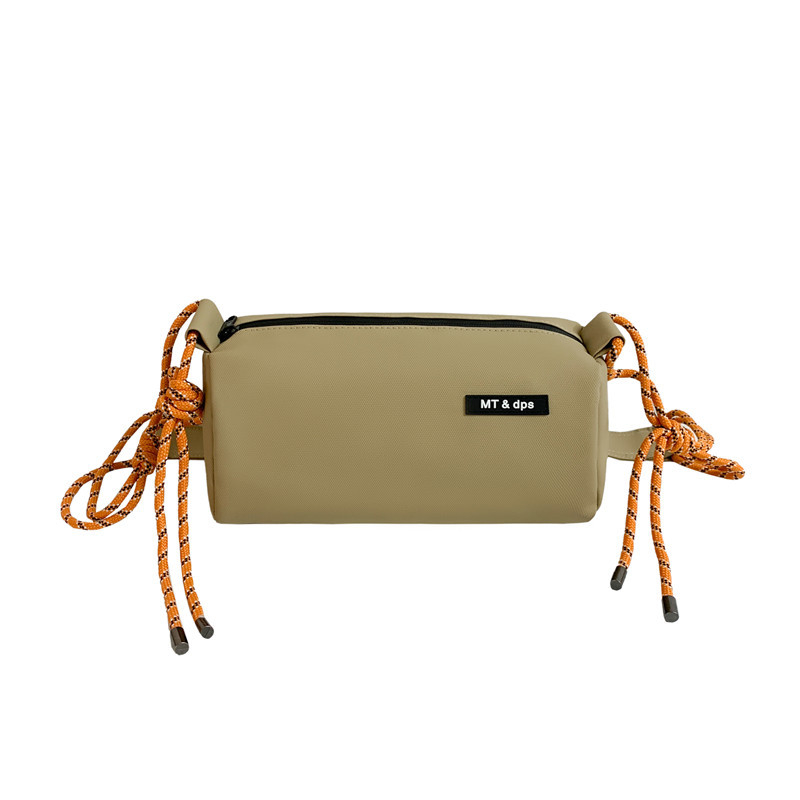 Unisex bucket torba, cilindričnog oblika, od Leather film oxford cloth, podstava od poliestera, zatvarač