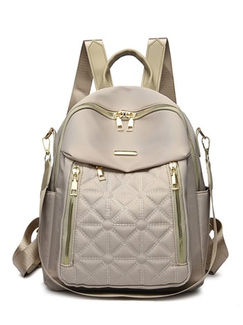 Раница за свободно време от Oxford плат, водоустойчива, триизмерен дизайн, затваряне с цип