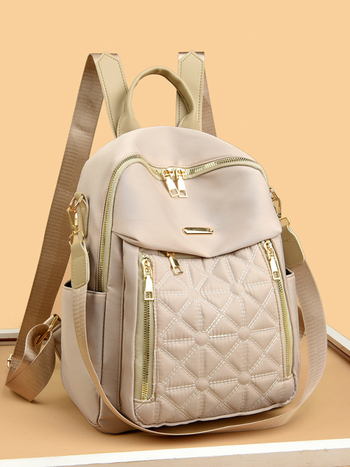 Раница за свободно време от Oxford плат, водоустойчива, триизмерен дизайн, затваряне с цип