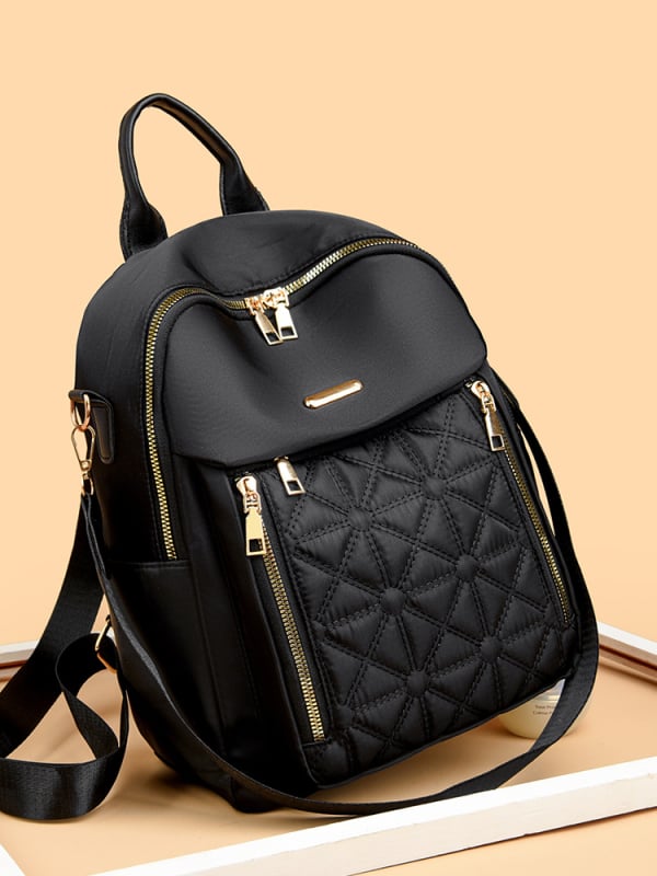 Раница за свободно време от Oxford плат, водоустойчива, триизмерен дизайн, затваряне с цип