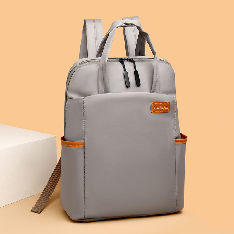 Ženski ruksak od Oxford platna, pretinac za prijenosno računalo, veliki kapacitet za putovanja, zatvaranje na zip, poliester podstava, vodootporan