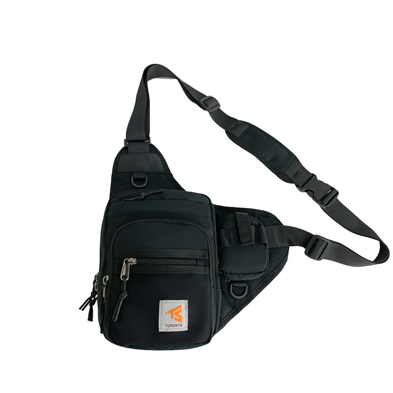 Crossbody torba, gradski stil, Oxford platno, zatvarač, vertikalni kvadratni oblik, džep za telefon