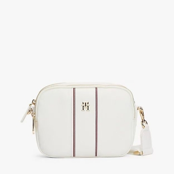 Crossbody torba za kameru — gradski minimalizam, Oxford platno, mala kvadratna forma, zatvarač, unutarnja džep za telefon