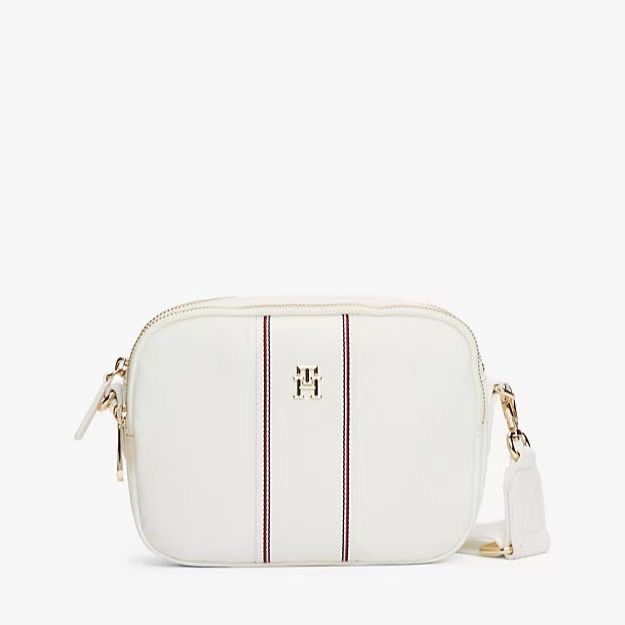 Crossbody torba za kameru — gradski minimalizam, Oxford platno, mala kvadratna forma, zatvarač, unutarnja džep za telefon
