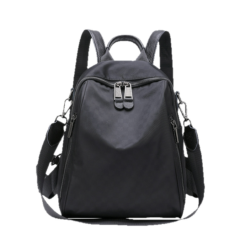 Modni lagani ruksak za putovanja od Oxford platna, velik kapacitet, zatvarač, unutarnji džepovi (zip džep, džep za mobitel, džep za ID), s međuslojem, otporan na habanje