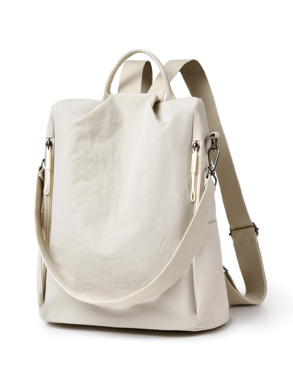 Női utazó hátizsák Oxford anyagból, Leisure travel stílus, cipzáras zárás, belső cipzáros zseb, vízálló