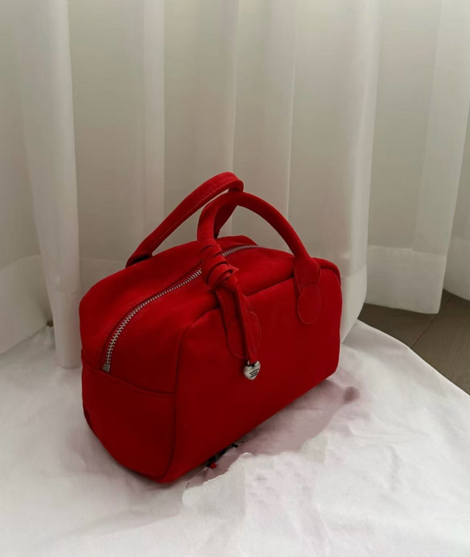 Torba u obliku jastuka od prave kože, gradski stil, zatvarač, vodoravni kvadratni oblik,Oxford podstava