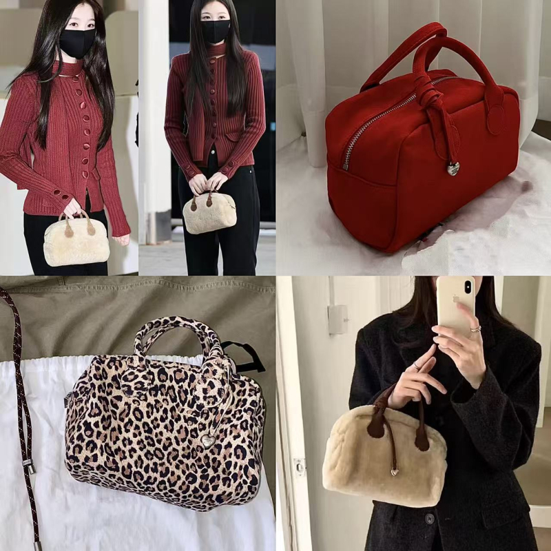 Torba u obliku jastuka od prave kože, gradski stil, zatvarač, vodoravni kvadratni oblik,Oxford podstava