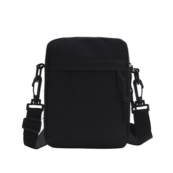 Crossbody torba, ulični stil, Oxford platno, vertikalni kvadratni oblik, zatvaranje zipom, unutarnji džepovi: džep sa zipom, džep za telefon, zip s tipom sendvič