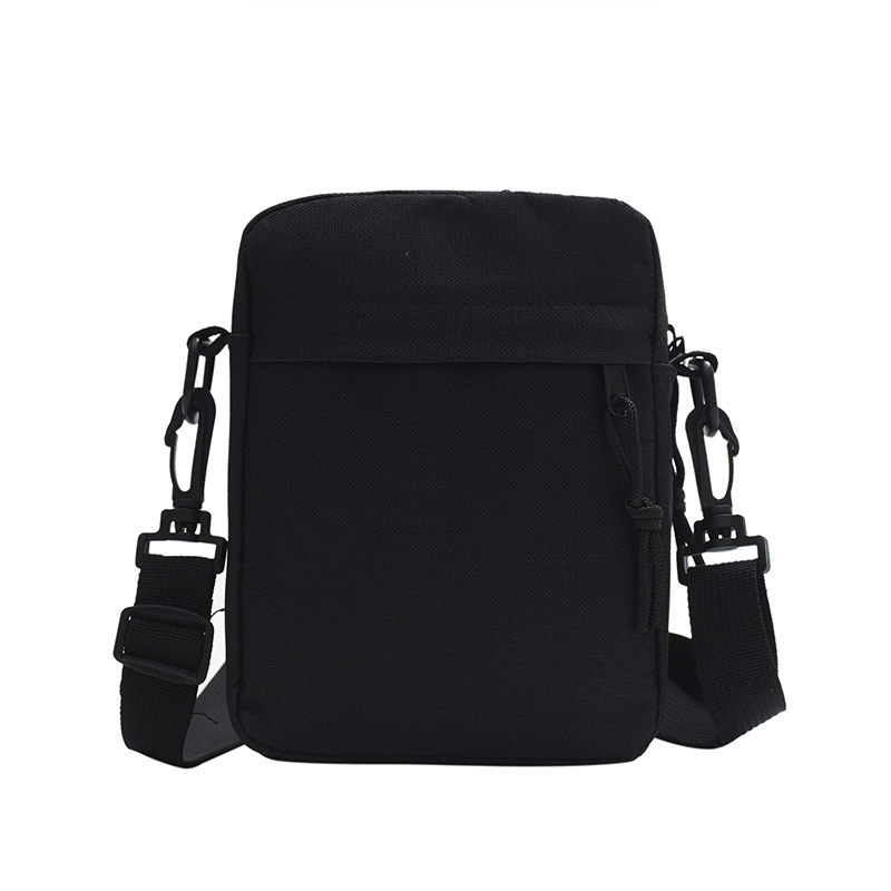 Crossbody torba, ulični stil, Oxford platno, vertikalni kvadratni oblik, zatvaranje zipom, unutarnji džepovi: džep sa zipom, džep za telefon, zip s tipom sendvič