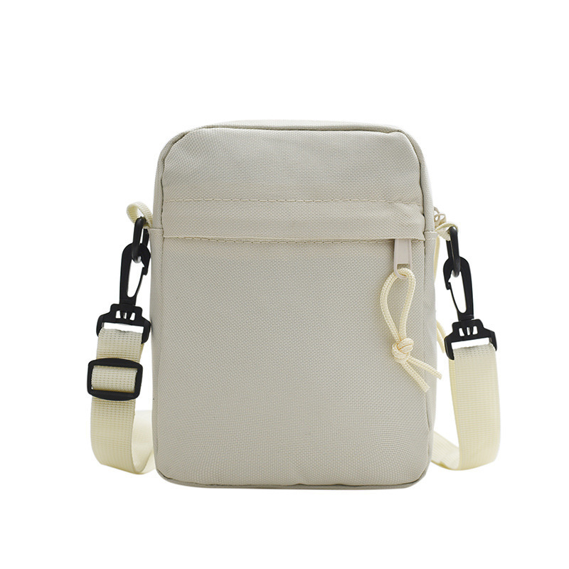 Crossbody torba, ulični stil, Oxford platno, vertikalni kvadratni oblik, zatvaranje zipom, unutarnji džepovi: džep sa zipom, džep za telefon, zip s tipom sendvič