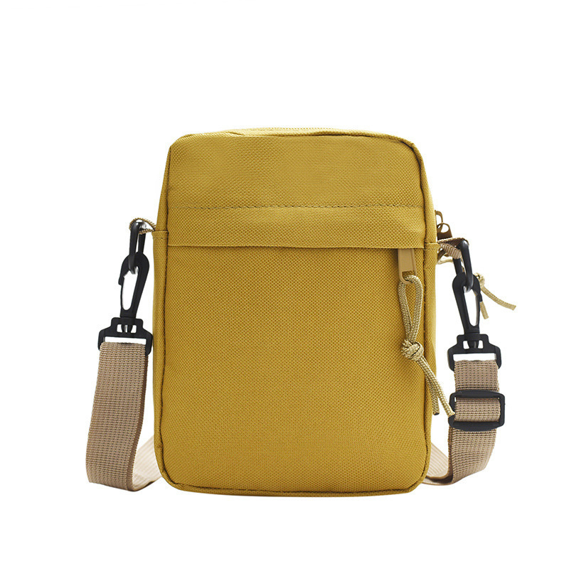 Crossbody torba, ulični stil, Oxford platno, vertikalni kvadratni oblik, zatvaranje zipom, unutarnji džepovi: džep sa zipom, džep za telefon, zip s tipom sendvič