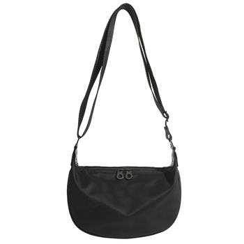 Unisex torba preko tijela od Oxford platna, polumjesnog oblika, džep za mobitel, zatvarač
