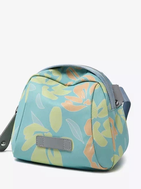 Ženska oxford shell crossbody torba sa zatvaračem, džepom za telefon, mekana izrada, s jednim remenom