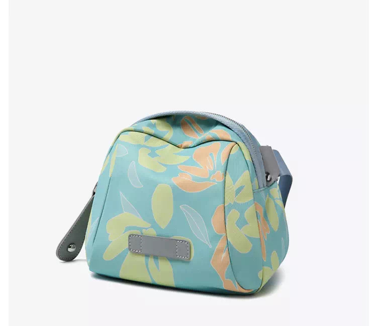 Ženska oxford shell crossbody torba sa zatvaračem, džepom za telefon, mekana izrada, s jednim remenom