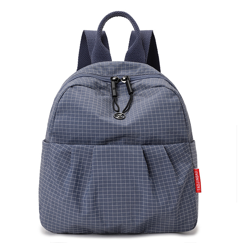 Ženski ruksak, korejski stil, gradski casual, Oxford tkanina, zatvaranje na zip, unutarnji džep na zip