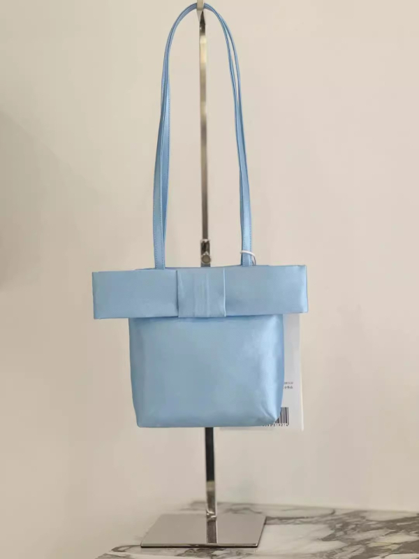 Bow Princess hónalji táska — Oxford anyagból, friss és édes stílus, tavasz 2025