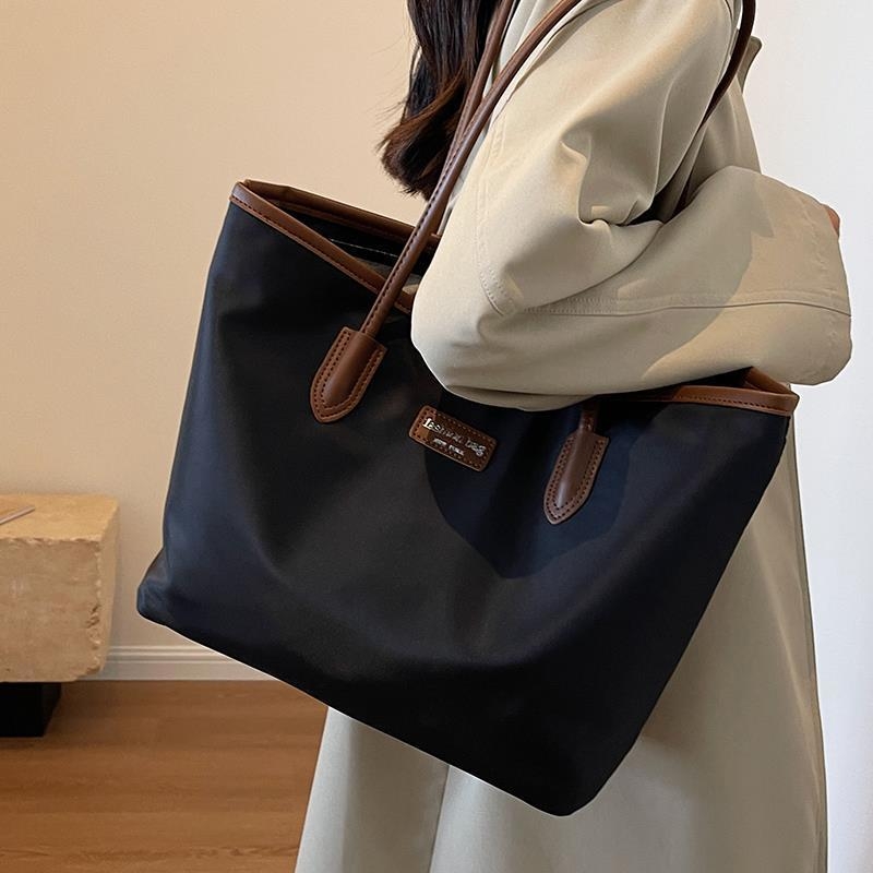 Unisex PU kožna tote torba, Oxford podstava, svakodnevna uporaba, proljeće 2024 izdanje