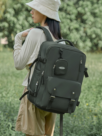 Uniszex hátizsák, Oxford anyag, 1,2 kg, laptop-zseb, rejtett cipzáras zseb